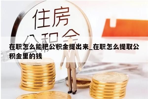 在职怎么能把公积金提出来_在职怎么提取公积金里的钱